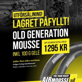 Mousse till Offroad Däck Race Performance UTFÖRSÄLJNING