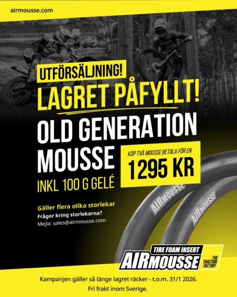 Mousse till Offroad Däck Race Performance UTFÖRSÄLJNING